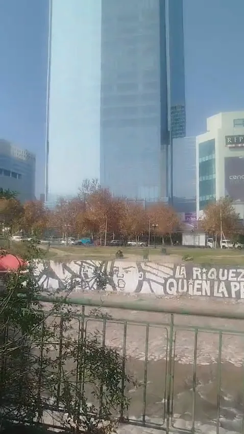 Vídeo da viagem de Leonardo e Isabella ao Chile, registro 1.